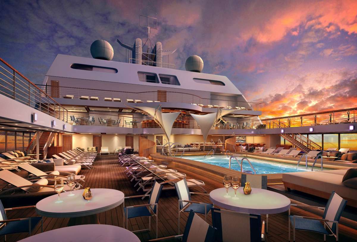 Seabourn: Seabourn Encore pool deck