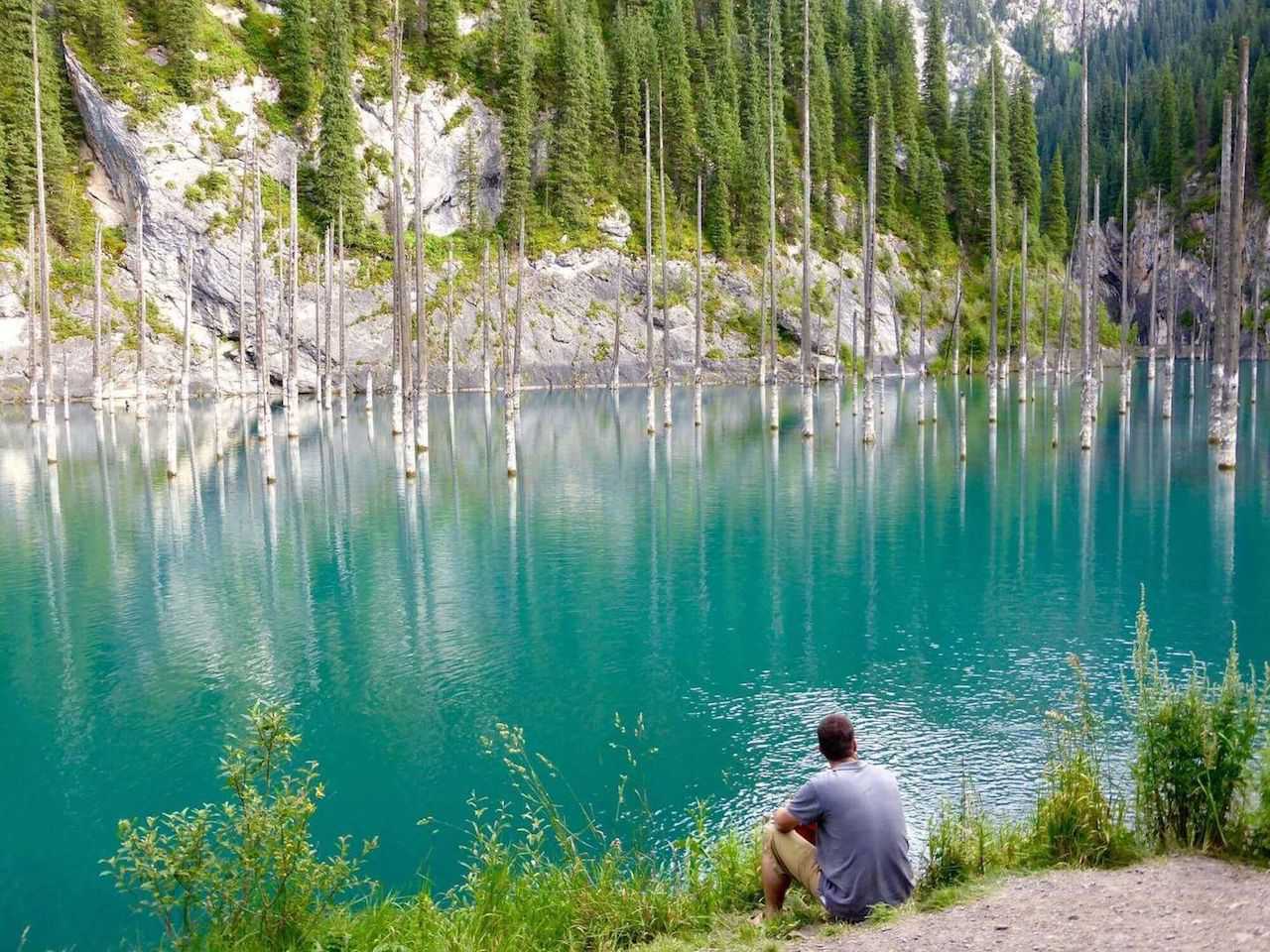 Lake Kaindy, Kazakhstan