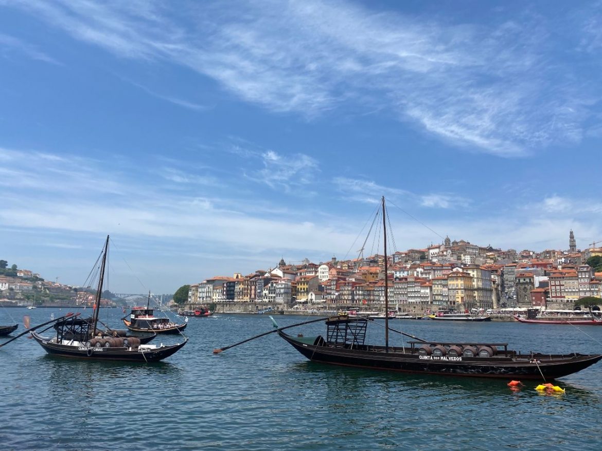 Rabelo boats on the Douro