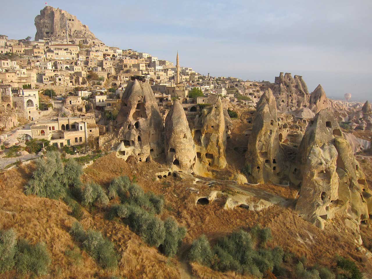 Uçhisar Castle, Cappadocia